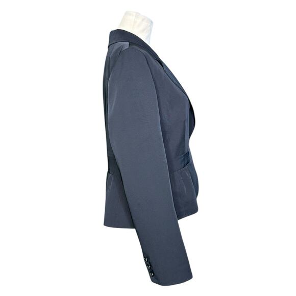 NINE WEST black two button blazer size 8P - Picture 12 of 13